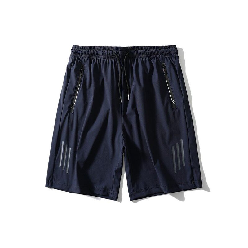 Outdoor Sports Fitness Running Ice Silk Quick-Dry Shorts for Men, Summer Thin Five-Point Pants, Export Men's Casual Mid-Length Pants