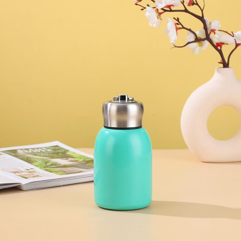 

300 мл кружка из нержавеющей стали портативная мини-термос с изоляцией для кемпинга и путешествий 300ml синий