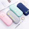 Pen Case Large Capacity Dust-proof Stationery Oxford Cloth Fruit Print Pencil Case for Daily Use