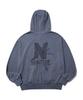 Nontype Signature Print Zip Up (Pigment Navy)