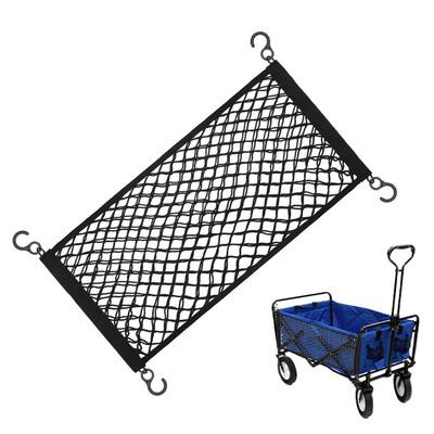 Gepäcknetz, Kofferraumnetz, 27,6 x 13,8 Zoll (70 x 35 cm), Aufbewahrungsnetz,