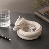 3D Printed Fantasy Dragon Catchall, Gothic Dragon Catchall Bowl, Desktop Key Storage Tray, Jewelry Tray Organizer, Desk Companion for Home Office Room