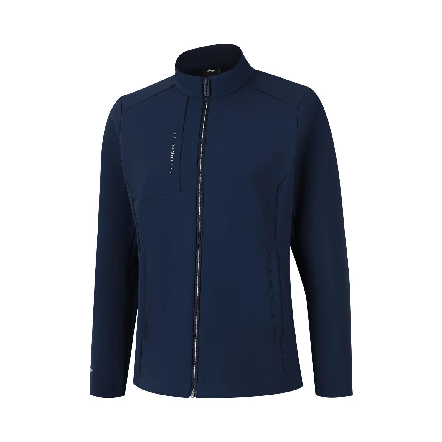 

Li-Ning Удобный воротник-стойка Универсальная куртка с буквенным принтом Простая повседневная женская куртка AFDVF88-5 XXXL