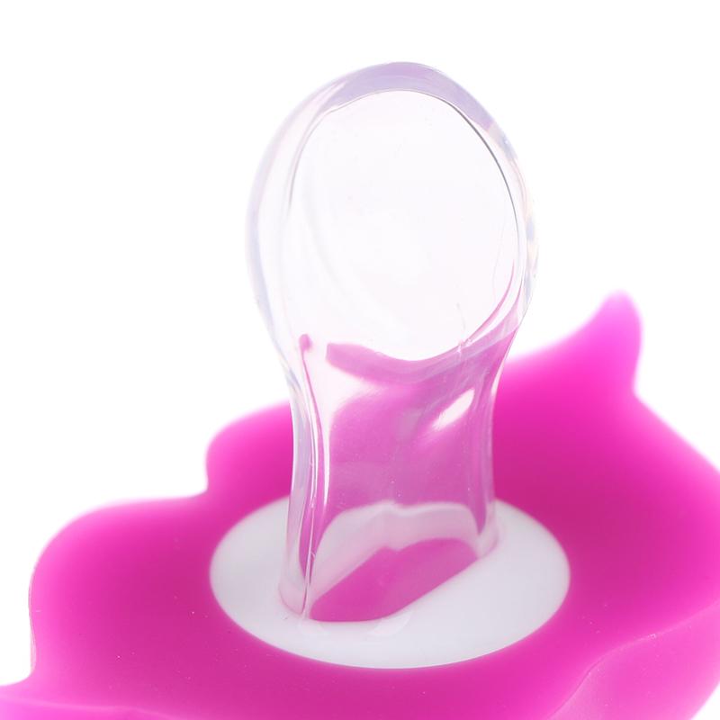 Ajkak alakú cumi babáknak Vicces Kényelmes Szilikon Cumi Ortodontikus Cumival Tökéletes Kisgyermek Etetéséhez