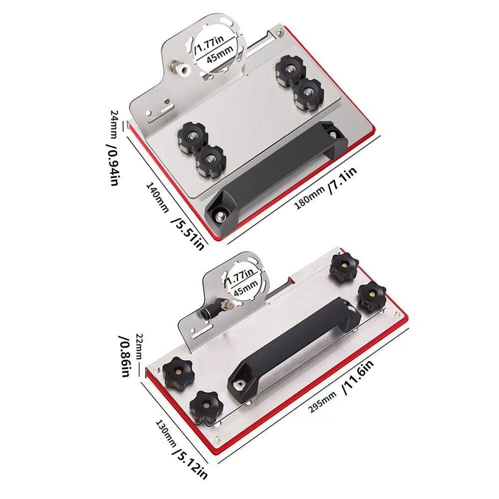 Durable 45 Degree Angle Grinder Stand Bevel Chamfer Corner Cutting 45° Chamfer Cutting Grinder Holder