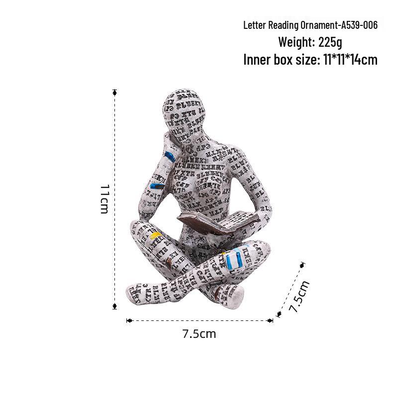 Elegant Yoga Dance Trio Set - Bedroom & Living Room Display Decor