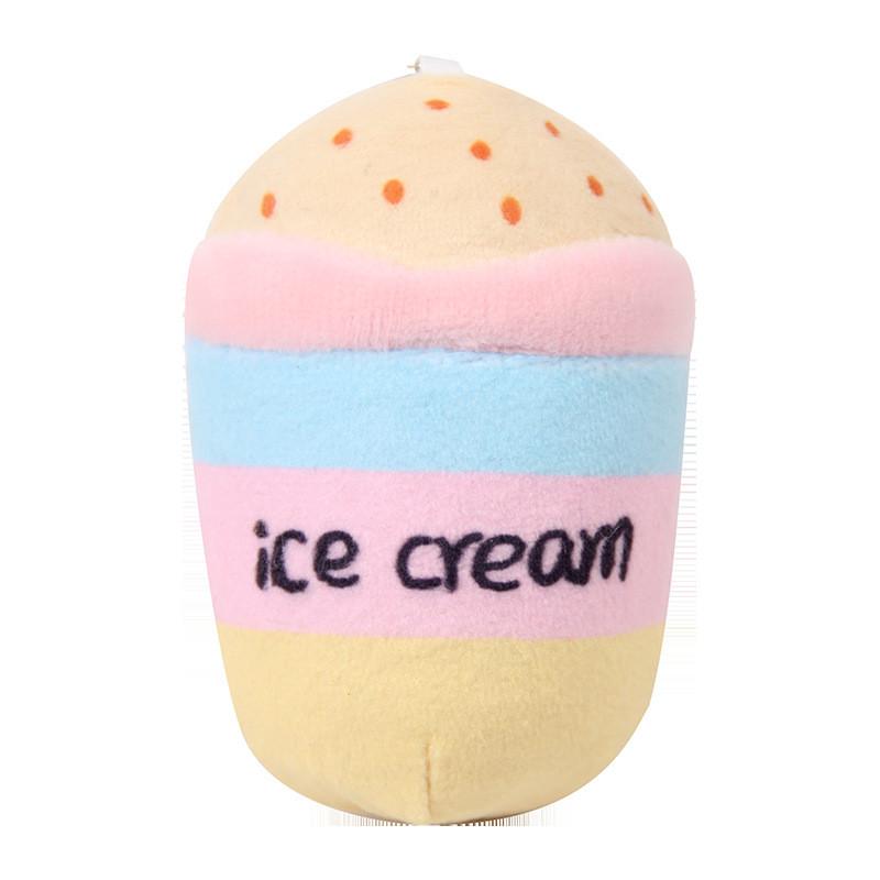 Entzückendes rosa Zitronentee-Stofftier mit weicher PP-Baumwollfüllung für Schlüsselanhänger und Rucksäcke