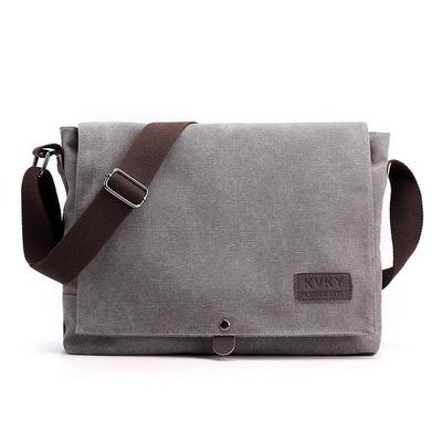 Borsa a tracolla da uomo in tela trendy: Borsa a tracolla leggera e multifunzionale per uso casual