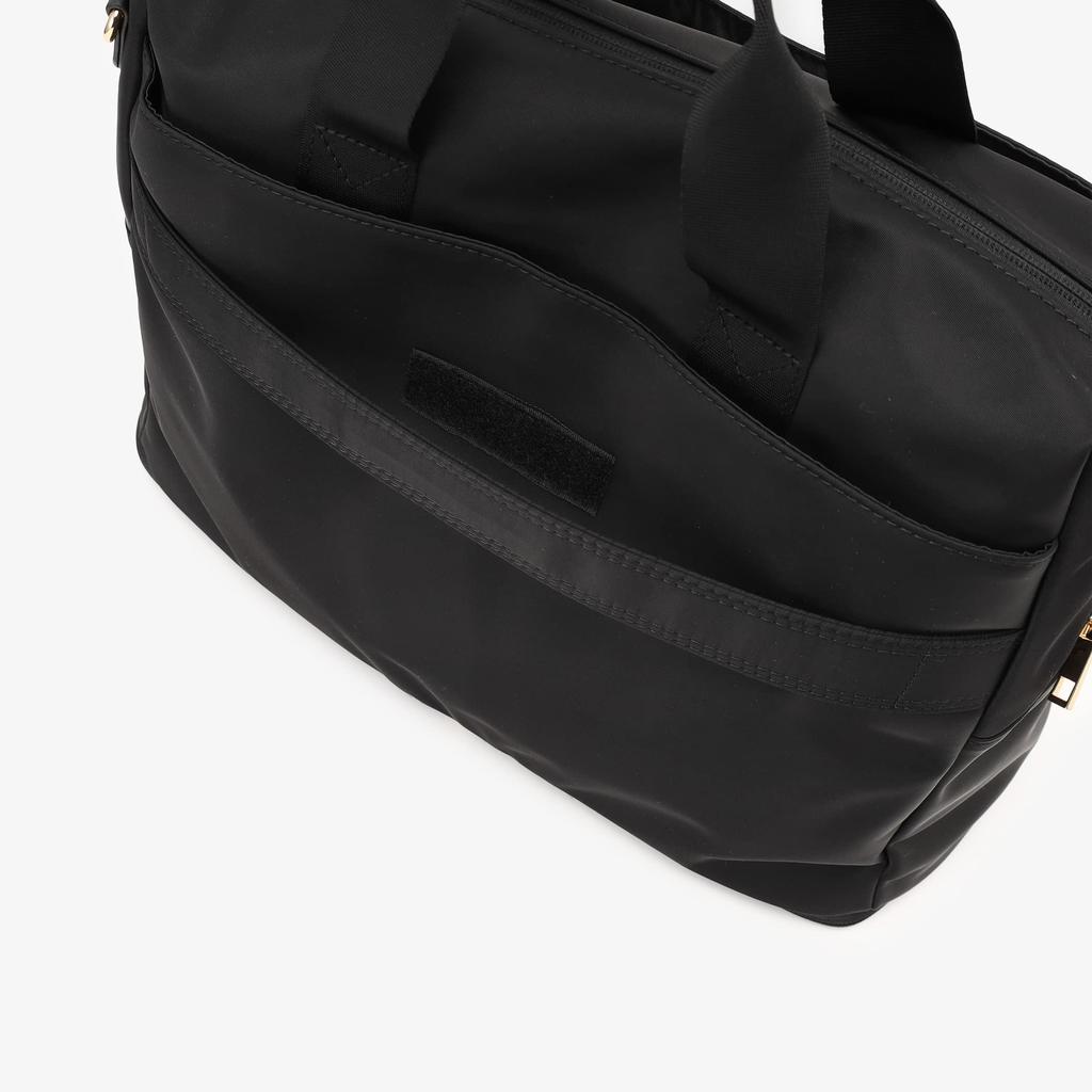 Afternoon Tea Living HP98 Shopping Carry Boston Black 6-Way Bag,