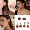 Trendy Amber Earrings Portable And Comfortable For Long Time Wearing