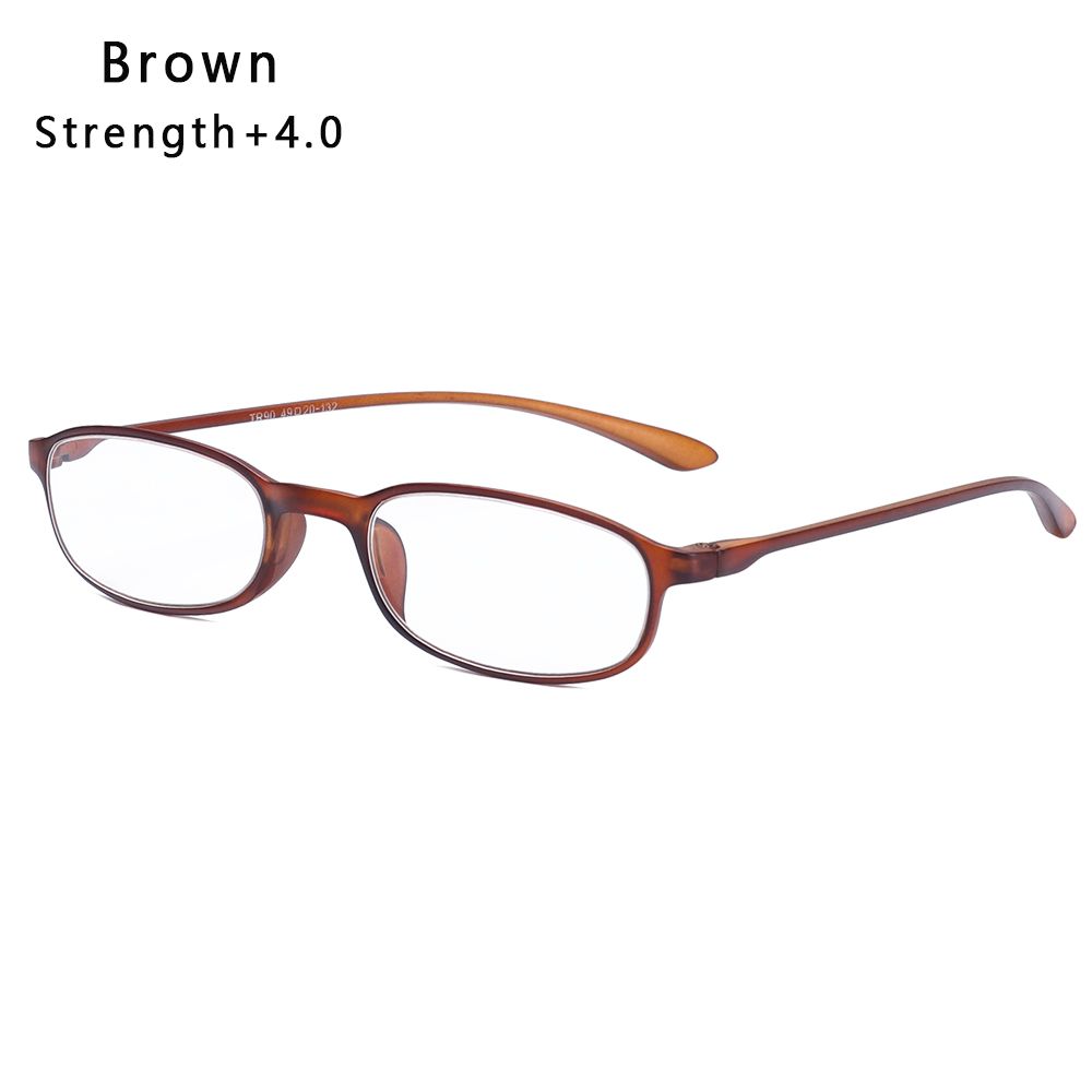 

Women&Men Ultralight Anti-fatigue Presbyopia Eyeglasses Halter Reading Glasses Clear HD Lens Eyewear Strength 1.00 коричневый