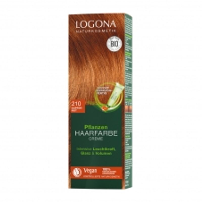 LOGONA Plant Hair Dye Cream (210. Copper Red) 150ml