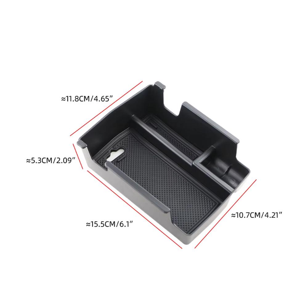 Car Armrest Storage Box Tray For Jeep Compass 2021 2022 2023 2024 2025 Center Console Organizer Holder Accessories