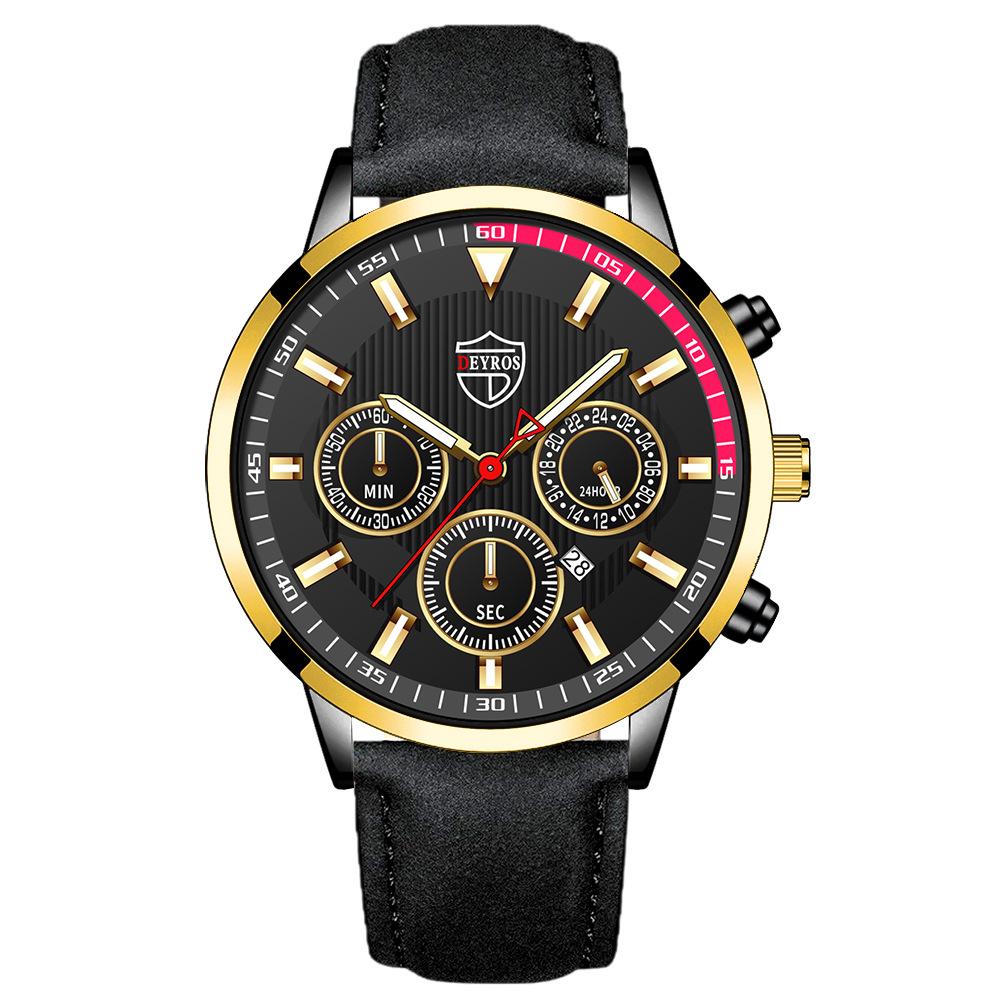 Men'S Watch Fashion Calendar Luminous Fully Automatic Quartz Watch