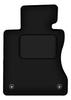 Driver's Mat Black For: BMW 5 E61 VELCRO Station Wagon, Avant (2003-2010)