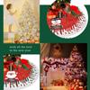 Party Supplies Cloth/Linen DIY New Year Xmas Tree Skirt Floor Mat Cover Christmas Carpet Xmas Decor