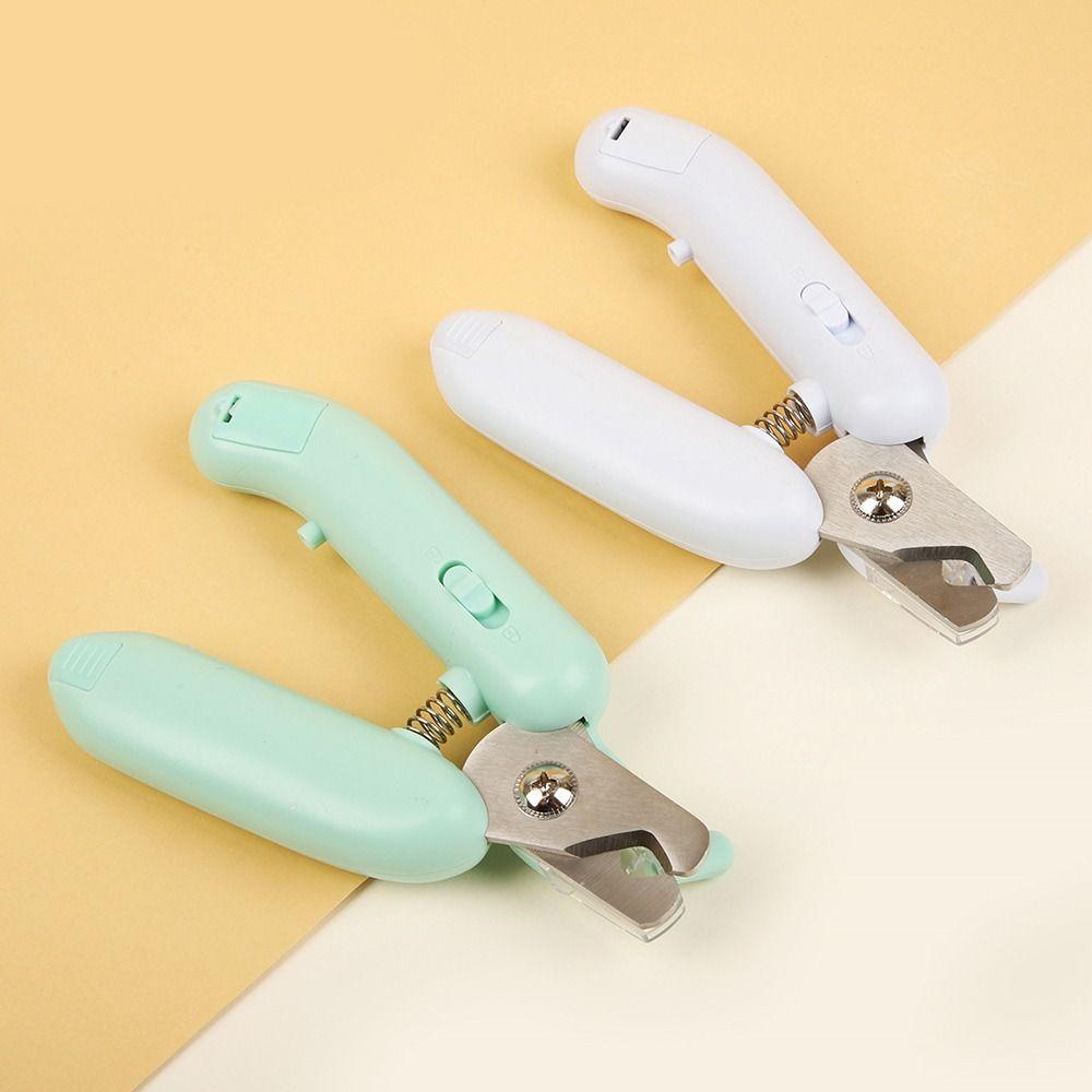1Pcs Cat Claw Pet Grooming Tool with Light Nail Trimmer Machine Durable Pet Nail Clipper