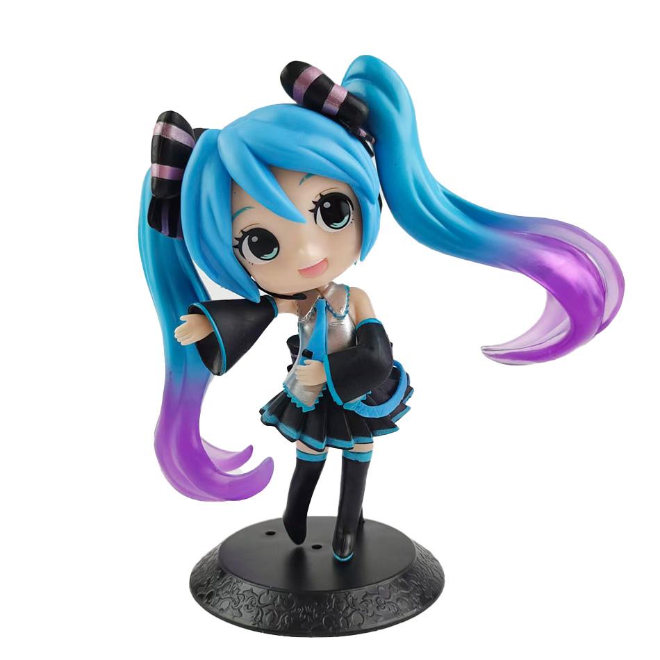Sexy Girl Hatsune Miku Anime Figure Fashion Subclture Action Birthday Christmas Gift Collection Model Doll Toys PVC Poseable Articulated Scale