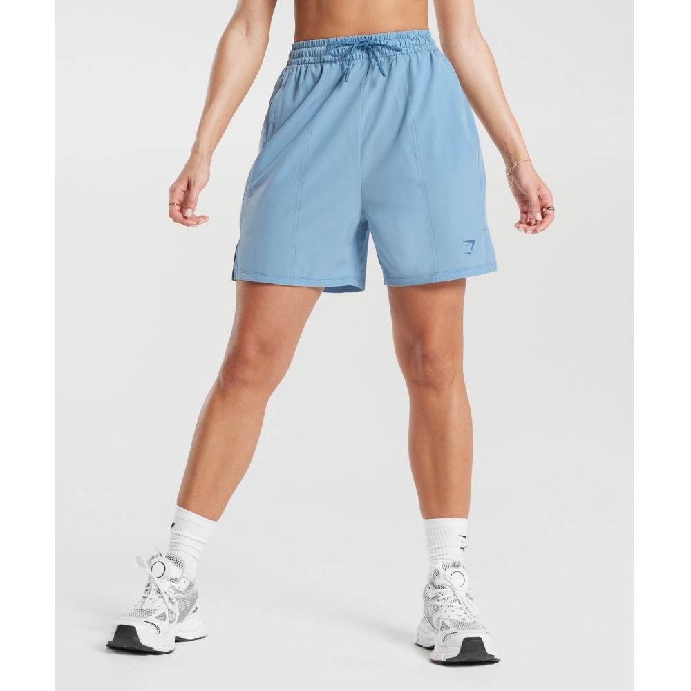 

Gymshark Спортивные тканые шорты Ozone Blue B4a9r Ubz1 XS