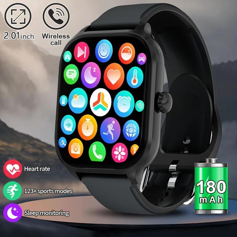 Smart Watch 2026 Men Women Full Touch Screen Sport Fitness Smartwatch Bluetooth For Android IOS Passometer Information Display 2