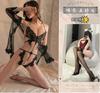 Sex Underwear Sexy Perspective Butterfly Straps Flirty Underwear Outer Blouse Sex Women's Suit