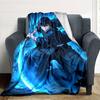 1 Stück Tokitou Muichirou Decke, Geschenk, für Männer und Frauen, Weiche Decke, Gut für Schlafsofa Couch Reisen, Leichte Flanelldecke