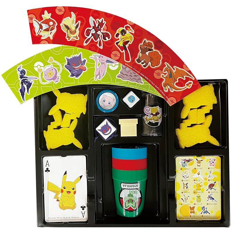 Tenyo Magic Tricks: Pokémon Magic Collection - 10 Amazing Magic Tricks for Kids and Adults - Beginner-friendly, Easy Magic Tricks, Super Amazing Magic
