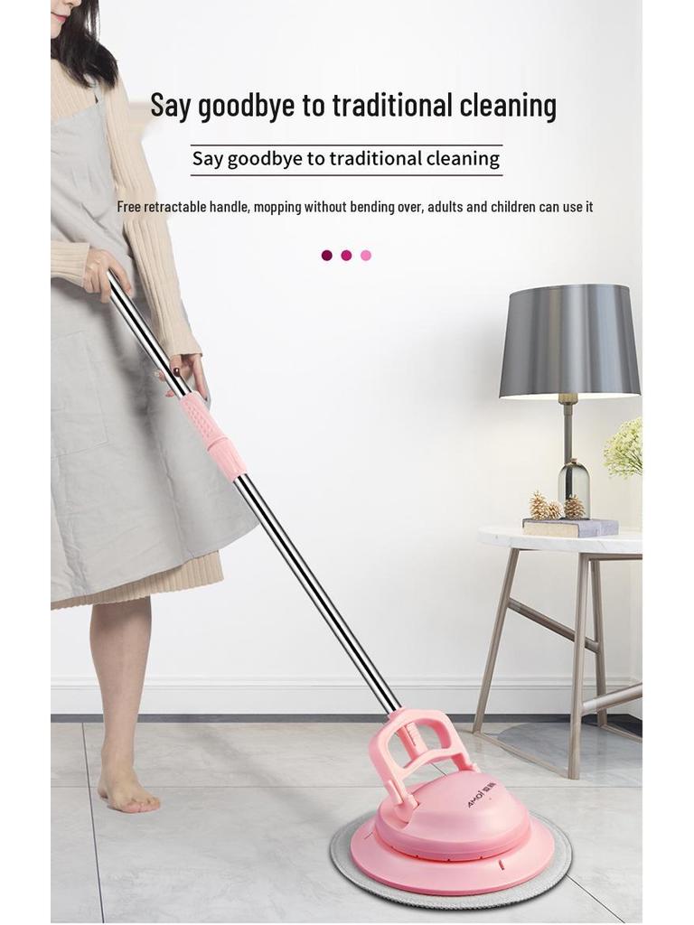 110V Cordless Electric Mop & Smart Waxing Sweeper