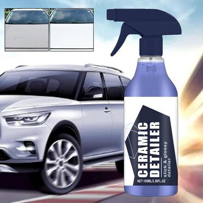 100ml Rapid Ceramic Auto Paint Sealant Vehicle Body Cleaner Super Hydrophobic Car Detailing Coating Spray Cars Accessories