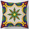Colorful National Floral Antique Porcelain Print Pillowcase Comfortable Sofa Car Seat Cushion Cover Bohemian Hippie Home Decor