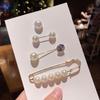 Pin Brooch Set Big Beads Stylish Stylish Clothing Brooches Pearl Lapel Pin Sweater Dress Pin Brooch Pins Badge Women Buckle AccessoriesFashion Jewelry