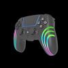 For PS5 Bluetooth Game Controller Hall Joystick Motion Sensing Vibration Wireless Controller with RGB Colorful Lighting Effect
