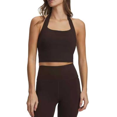 Soft Series Solid Color Sleeveless Sports Tank Top Women Tops 6013246-246