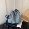 Drawstring lucky bag small bag shoulder messenger women's bag