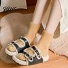 Thickened Thermal Socks Imitation Mink Velvet for Women, Soft Plush Socks, Winter Durable Washable Warm Solid Color Cozy Hosiery Home Indoor