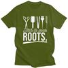 Custom Mens Stick To Your Roots Hairdresser Quotes T Shirt ShortSleeve Cotton Tshirt Casual Barber Tees Slim Fit Clothes