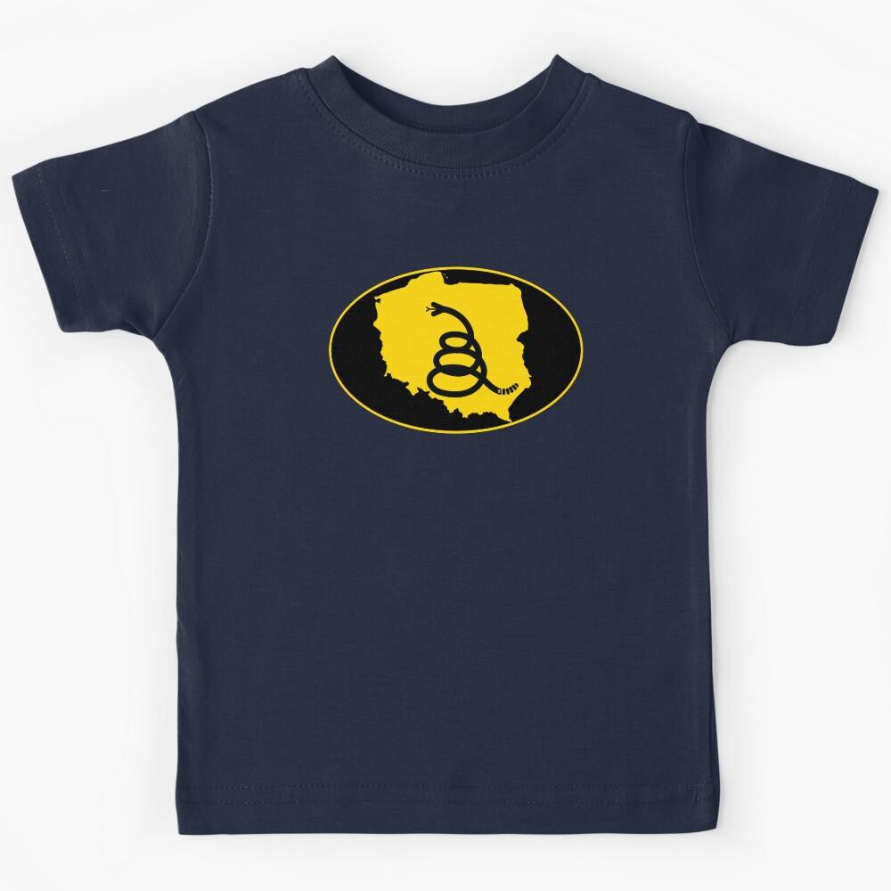 POLAND - Freedom Is The Superpower - Modern Gadsden Snake Flag - Dont Tread On Me design Kids T-Shirt 100