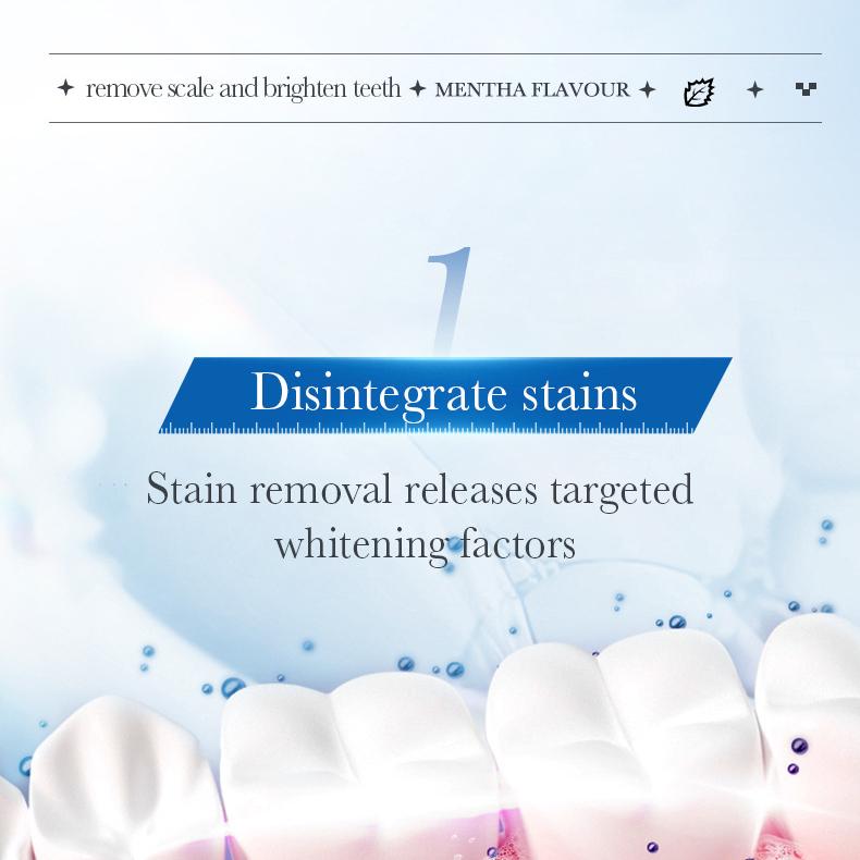 Mint Solid Toothpaste Tablets Mint Flavors Teeth Breath Mouthwash Bad Whitening Fresh Charcoal Stains