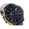 Ceas FOSSIL Grant Cronograf Quartz Negru-Bleumarin FS5061 Bărbați