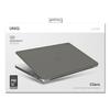 UNIQ Claro Case MacBook Pro 16" M1 2021 / M2 2023 / M3 2023 / M4 2024 / M5 2026 Transparent Gray/Smoke Matte Gray
