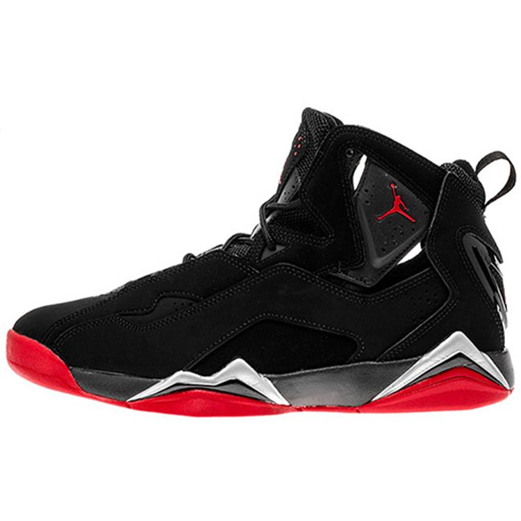 New JORDAN True Flight Black/Gym Red Metallic Silver 342964-001