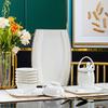 Haoya Jingdezhen 58-Piece Light Luxury Ceramic Dinnerware Set