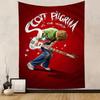 Vintage Film Scott Pilgrim VS The World Buntes Wandbehang Wandbehang Tarot Hippie Wandteppiche Schlafsaal Wandkunst Dekor