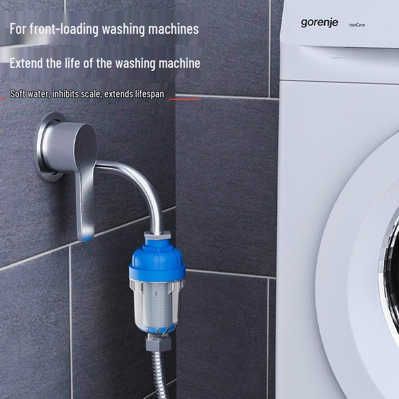 Stainless Steel Water Heater Pre-Filter for Tap, Washing Machine, and Shower: Scale Inhibitor