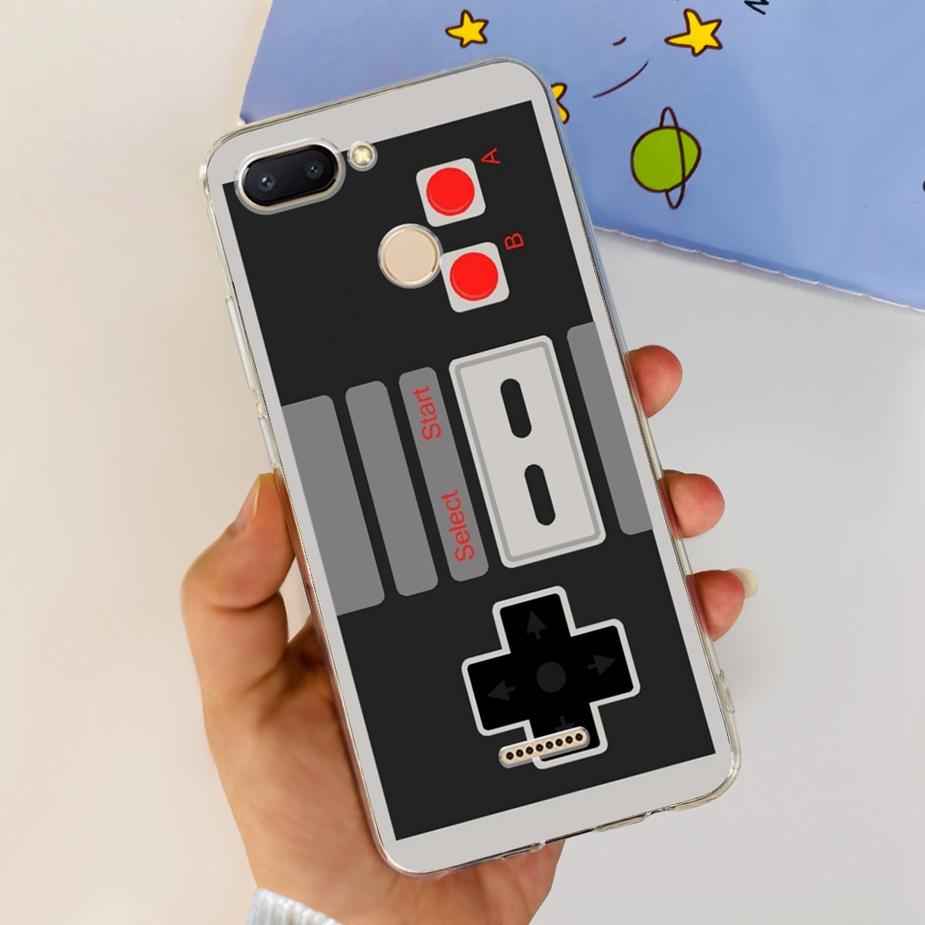 For Xiaomi Redmi 6 6A Case Cute Painted Cover Clear Silicone Phone Case Soft TPU Shell For Redmi 6A Redmi6 Redmi6A Fundas Bumper