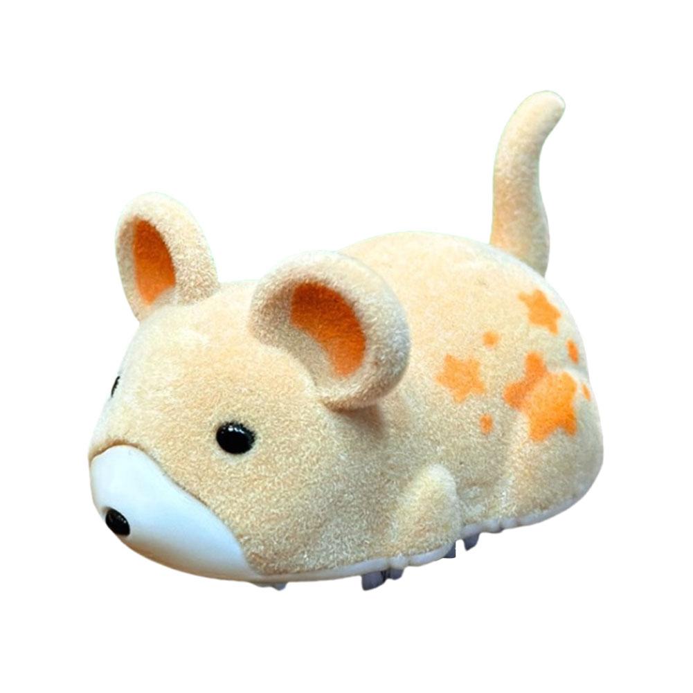 Electric Cat Toy Mouse Interactive Simulation Electric Hamster Cat Toy Self-Moving Obstacles Avoid Interactive Cat Toy