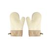 1 Pair Silicone Baking Gloves Heat Resistant Heat Insulation Mitts Durable BBQ Gloves  Hot Dish