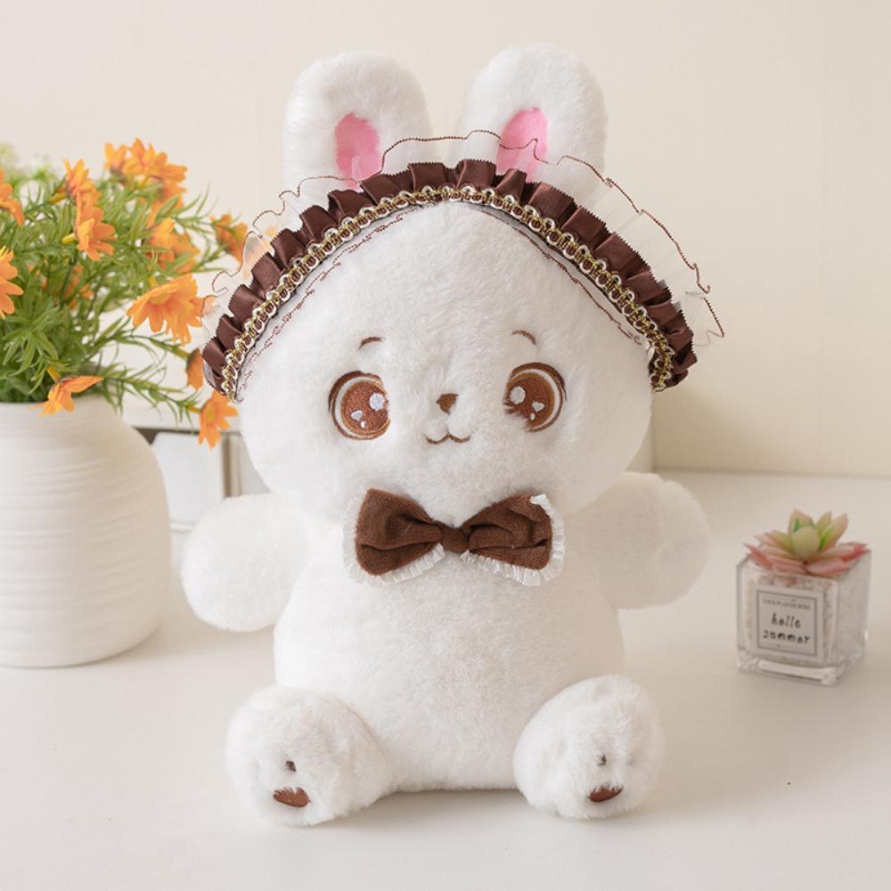 

PP Cotton Lolita Rabbit Plush Toy Interactive Stuffed Animal Fun Doll Birthday Parties коричневый