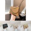 Stylish Women's Small Square Bag With Trendy Chain Shoulder Strap In Black Beige Khaki