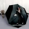 1pc Michael Jackson Dancing Icon Automatic Folding Umbrella - Compact 8-Rib Design, Durable Plastic & Iron, Daily Use F104005